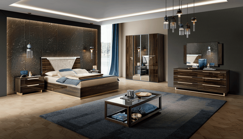 Smart Bedroom Walnut by Camelgroup – Italy SET - p12681