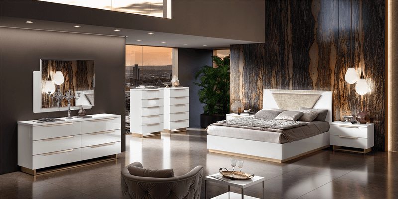 Smart Bedroom White Set - Gate Furniture
