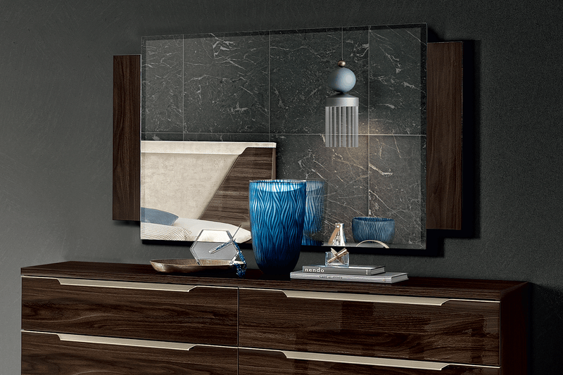 Smart Mirror Walnut - i37955