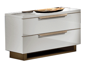 Smart Nightstand White - i31934 - Gate Furniture