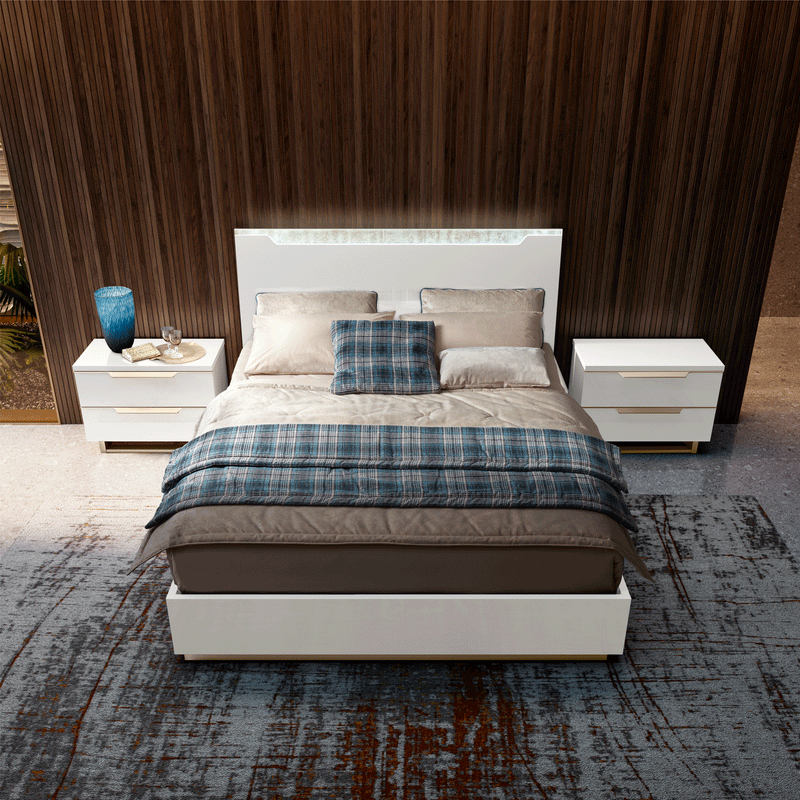 Smart Nightstand White - i31934 - Gate Furniture