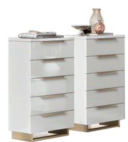 Smart White Chest - i32084 - Gate Furniture