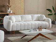 Snowy 90.5" Wide Sofa - Gate FurnitureStandard Sofas