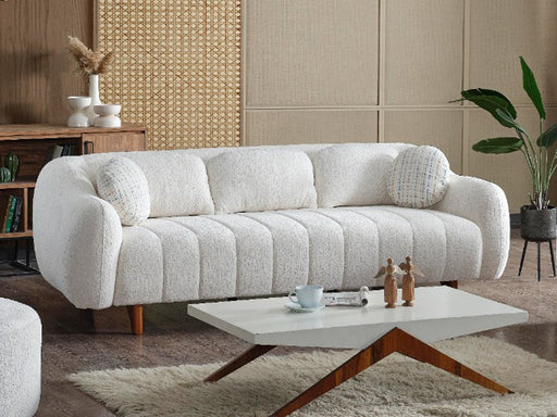 Snowy 90.5" Wide Sofa - Gate FurnitureStandard Sofas
