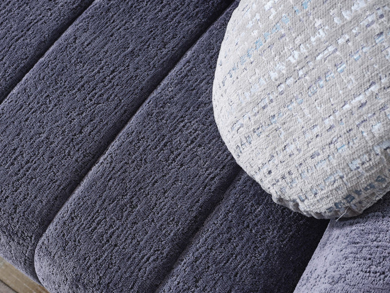 Snowy 90.5" Wide Sofa - Gate FurnitureStandard Sofas