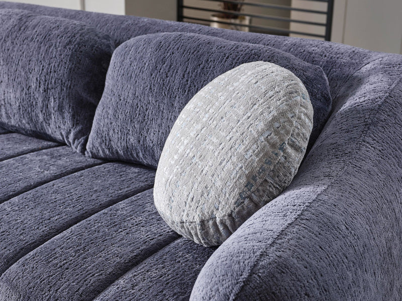 Snowy 90.5" Wide Sofa - Gate FurnitureStandard Sofas