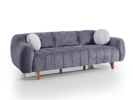 Snowy Stationary Sofa Anthracite in Anthracite - 101-SNO-ROMAA-3