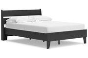 Socalle Black Youth Panel Platform Bedroom Set - Gate FurnitureYouth Bedroom Set