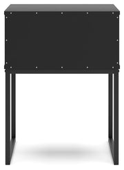 Socalle Full Panel Headboard with Dresser, Chest and Nightstand in Black - PKG018863