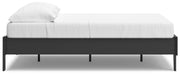 Socalle Full Platform Bed with Dresser and Chest in Black - PKG018850