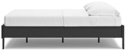 Socalle Full Platform Bed with Dresser and Chest in Black - PKG018850