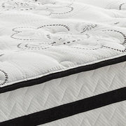 Socalle Full Platform Bed with Mattress in Light Natural - PKG018220