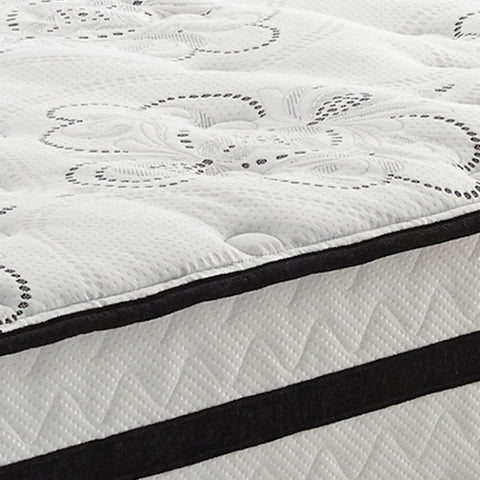Socalle Full Platform Bed with Mattress in Light Natural - PKG018220