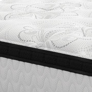 Socalle Full Platform Bed with Mattress in Light Natural - PKG018221