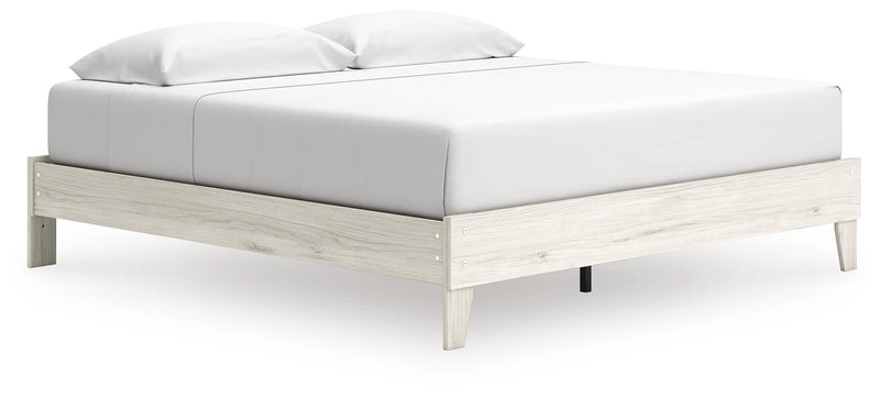Socalle Light Natural King Platform Bed - EB1864-114