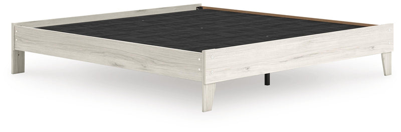 Socalle Light Natural King Platform Bed - EB1864-114