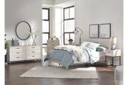 Socalle Light Natural Youth Panel Platform Bedroom Set - Gate FurnitureYouth Bedroom Set