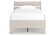 Socalle Light Natural Youth Panel Platform Bedroom Set - Gate FurnitureYouth Bedroom Set