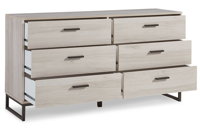 Socalle Light Natural Youth Panel Platform Bedroom Set - Gate FurnitureYouth Bedroom Set