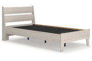 Socalle Light Natural Youth Panel Platform Bedroom Set - Gate FurnitureYouth Bedroom Set