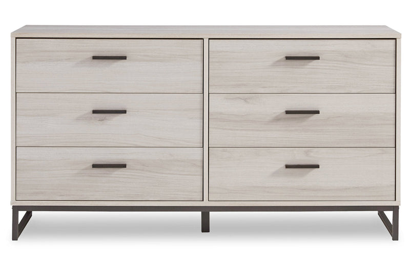 Socalle Light Natural Youth Panel Platform Bedroom Set - Gate FurnitureYouth Bedroom Set