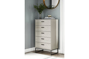 Socalle Light Natural Youth Panel Platform Bedroom Set - Gate FurnitureYouth Bedroom Set