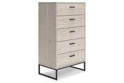 Socalle Light Natural Youth Platform Bedroom Set - Gate FurnitureYouth Bedroom Set