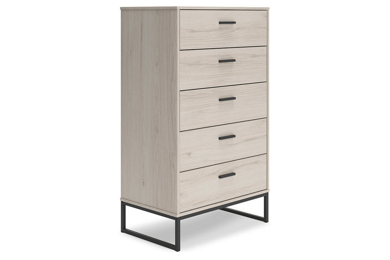 Socalle Light Natural Youth Platform Bedroom Set - Gate FurnitureYouth Bedroom Set