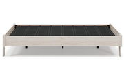 Socalle Natural Queen Platform Bed - Gate FurnitureQueen Bed