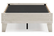 Socalle Natural Twin Platform Bed - Gate FurnitureTwin Bed