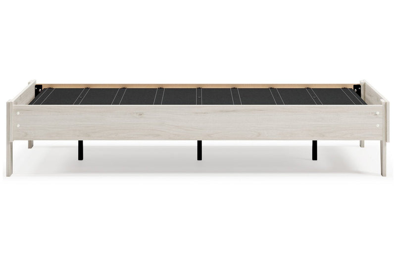 Socalle Natural Twin Platform Bed - Gate FurnitureTwin Bed