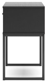 Socalle Queen Panel Headboard with Dresser and 2 Nightstands in Black - PKG019054
