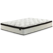 Socalle Queen Platform Bed with Mattress in Light Natural - PKG018227