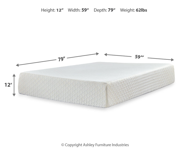 Socalle Queen Platform Bed with Mattress in Light Natural - PKG018230