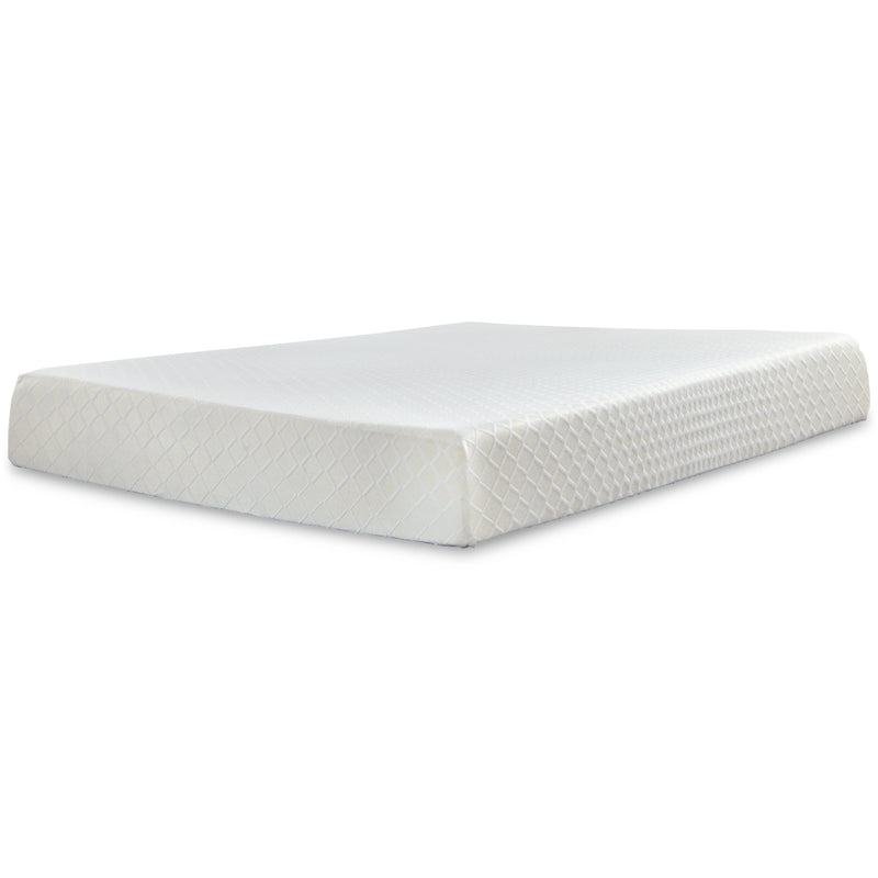 Socalle Twin Platform Bed with Mattress in Light Natural - PKG018216