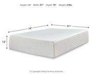 Socalle Twin Platform Bed with Mattress in Light Natural - PKG018218