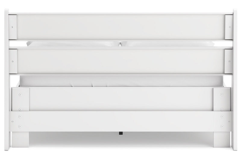 Socalle Two - tone Youth Panel Platform Bedroom Set - Gate FurnitureYouth Bedroom Set