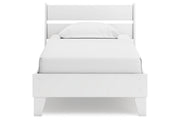 Socalle Two - tone Youth Panel Platform Bedroom Set - Gate FurnitureYouth Bedroom Set