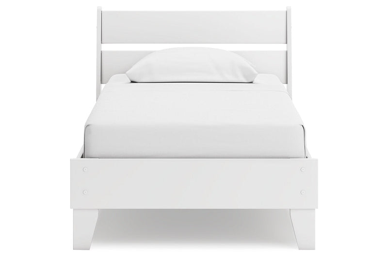 Socalle Two - tone Youth Panel Platform Bedroom Set - Gate FurnitureYouth Bedroom Set
