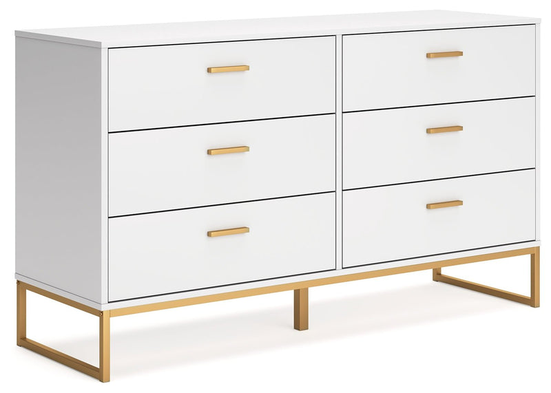Socalle Two - tone Youth Panel Platform Bedroom Set - Gate FurnitureYouth Bedroom Set