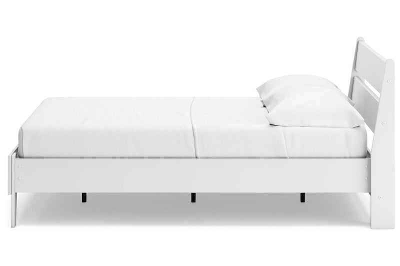 Socalle Two - tone Youth Panel Platform Bedroom Set - Gate FurnitureYouth Bedroom Set