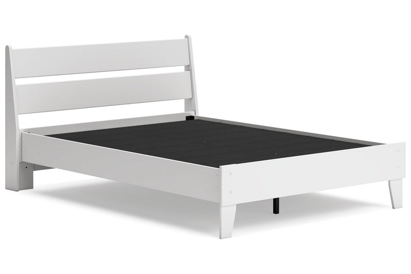 Socalle Two - tone Youth Panel Platform Bedroom Set - Gate FurnitureYouth Bedroom Set