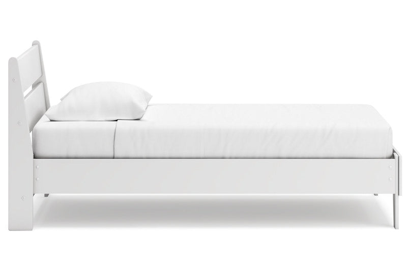 Socalle Two - tone Youth Panel Platform Bedroom Set - Gate FurnitureYouth Bedroom Set