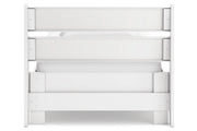 Socalle Two - tone Youth Panel Platform Bedroom Set - Gate FurnitureYouth Bedroom Set