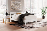Socalle Two - tone Youth Panel Platform Bedroom Set - Gate FurnitureYouth Bedroom Set