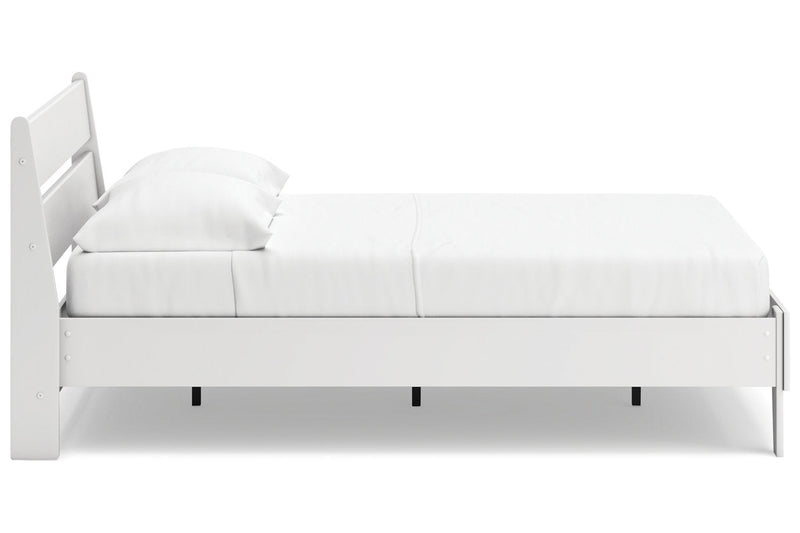 Socalle Two - tone Youth Panel Platform Bedroom Set - Gate FurnitureYouth Bedroom Set