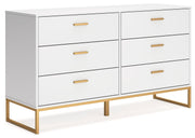 Socalle Two - tone Youth Platform Bedroom Set - Gate FurnitureYouth Bedroom Set