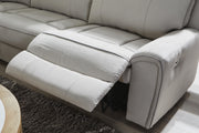 Social Pointe Pearl/Ash 2-Piece Reclining Loveseat - PC98802S21