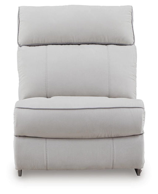 Social Pointe Pearl/Ash 5-Piece Power Reclining Sectional - PC98802S14