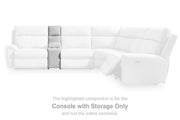 Social Pointe Pearl/Ash Console with Storage - PC9880257